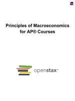 Principles of macroeconomics for AP courses LR