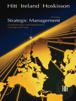 Strategic management 7th competitiveness and globlization concepts and case hitt ireland hosk