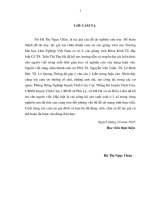 Giải pháp nâng cao hiệu quả trồng xoài quy mô nông hộ trên địa bàn huyện vĩnh cửu, tỉnh đồng nai 
