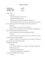 Dạy học theo chủ đề tích hợp môn vật lí 8 bài sự nổi 