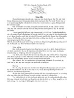 Đời sống sản xuất vật chất của đồng bào raglai ở xã phước đại, huyện bác ái, tỉnh ninh thuận trong bối cảnh đô thị hóa 