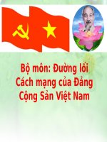 Bài thuyết trình môn Tư tưởng Hồ Chí Minh