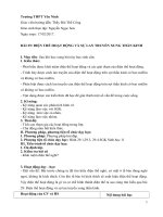 Giáo án bài 29   sinh học 11