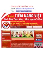 TÀI+LIỆU+ĐƯỢC+CHIA+SẺ+TẠI+TRANG+ tiềm năng việt
