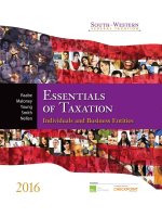 Essential of taxation individuals and business entities 2016 by raabe maloney young smith and nellen