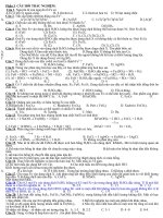 các dạng bài tập về sắt lớp 12