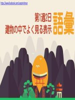 Soumatome N2 Kanji Tuần 1 Ngày 2 Tiếng Việt