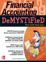 Financial accounting demystified by leonard eugene berry 