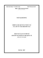 Chiến lược quân sự toàn cầu của Mỹ từ năm 2001 đến nay.PDF