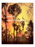 bài giảng: Tác động của  biến đổi khí hậu