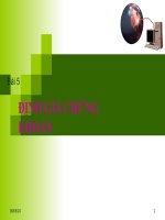 Bài giảng quản trị tài chính bài 5   PGS TS  nguyễn minh kiều 