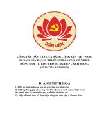 CÔNG tác dân vận của ĐẢNG CỘNG sản VIỆT NAM,  86 năm xây DỰNG, TRƯỞNG THÀNH và có NHIỀU ĐÓNG góp TO lớn CHO sự NGHIỆP CÁCH MẠNG 