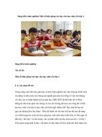 Sáng kiến kinh nghiệm Một số biện pháp rèn đọc cho học sinh yếu lớp 1