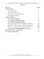 Sáng kiến kinh nghiệm dạy kỹ năng viết môn Tiếng Anh 8, có đầy đủ ví dụ minh họa cho các biện pháp
