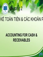 Bài giảng kế toán tài chính i chương 2   đh kinh tế TP HCM 