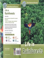 Life in rainforests oxford read and discover   level 3 