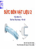 Bài giảng sức bền vật liệu chương 10   GV trần minh tú 