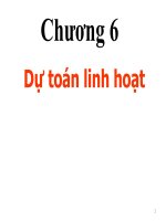 Bài giảng kế toán quản trị   chương 6 dự toán linh hoạt 