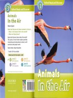 Animals in the air oxford read and discover   level 3 