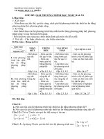 Chủ đề phát triển năng lực toán 8Giải phương trình bậc nhât