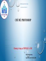 Bài giảng photoshop chương 4   bùi thị hồng minh 
