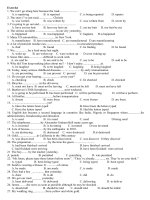 50 câu hỏi TRẮC NGHIỆM ôn THI TIẾNG ANH THPT QUỐC GIA 