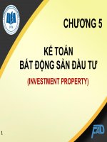 Bài giảng kế toán tài chính II chương 5   đh kinh tế TP HCM 
