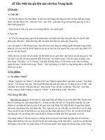 Giáo trình những điểm sáng trong tác phẩm thuốc vả AQ chính truyện của lỗ tấn cần hightlight