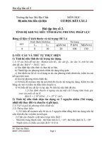 Bài tập lớn cơ kết cấu 2 đề 3