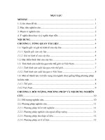 Nghiên cứu đặc điểm nông sinh học và giá trị chọn giống của 06 dòng lúa được tạo ra bằng phương pháp lai hữu tính tại cao minh   phúc yên   vĩnh phúc vụ đông xuân 2015 