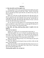 Áp dụng phương pháp CCM trong thiết kế hầm