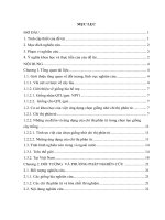 Ứng dụng chỉ thị phân tử chọn lọc cá thể BC 1f1 của tổ hợp lai NPT1 x KC25 mang QTL gen tăng số hạt trên bông 