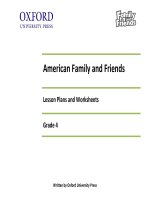 giáo án family and friend 2 lớp 4 