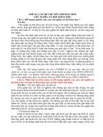 TÀI LIỆU THAM KHẢO   NHỮNG vấn đề CHI TIẾT HỎI đáp môn CHỦ NGHĨA XÃ hội KHOA HỌC