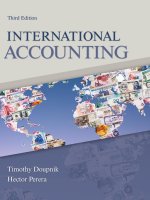 International accounting 3e by timothy doupnik and parera