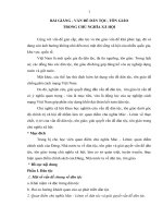 TÀI LIỆU THAM KHẢO   BÀI GIẢNG CHI TIẾT vấn đề dân tộc tôn GIÁO TRONG CHỦ NGHĨA XÃ hội