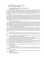 Tài liệu Quản lý Nhà nước về kinh tế & TC