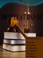 PHÁP LUẬT dân sự HC