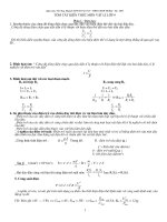 Tóm tắt lý thuyết và trắc nghiệm vật lý lớp 9