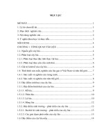 Đặc điểm nông sinh học và yếu tố cấu thành năng suất của 9 dòng lúa nếp có triển vọng (vụ thứ 2) 