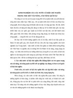 TÀI LIỆU THAM KHẢO   KINH NGHIỆM CỦA CÁC nước XÃ hội CHỦ NGHĨA TRONG VIỆC THU HÚT TÀI NĂNG   TÀI NĂNG QUÂN sự