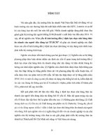 Các yếu tổ ảnh hưởng đến ý định lựa chọn nhà hàng thức ăn nhanh của người tiêu dùng tại thành phố hồ chí minh 