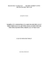 NGHIÊN CỨU ẢNH HƯỞNG CỦA MỘT SỐ CHỈ TIÊU CƠ LÝ THEO THỜI GIAN CỦA BÊ TÔNG ĐẦM LĂN ĐẾN TIẾN ĐỘ THI CÔNG ĐẬP BÊ TÔNG TRỌNG LỰC Ở VIỆT NAM