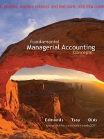  fundamental managerial accounting concepts 6e by thomas p edmonds bor yi tsay and philip r olds 