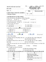 đề thi tin học lớp 4 kì 2 năm 2016