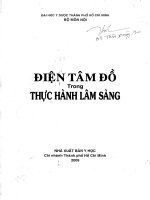 ĐIỆN TÂM ĐỒ TRONG THỰC HÀNH LÂM SÀNG