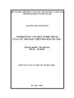 Marketing văn hoá nghệ thuật của các nhà hát trên địa bàn Hà Nội - Copy (2)