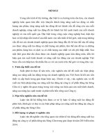 Nhân Tố Tác Động Đến Năng Suất Lao Động Tại Công Ty Cổ Phần Đóng Tàu Sông Cấm Trong Giai Đoạn Từ Năm 2010 Đến Năm 2014