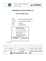 CAST VALVE DESIGN DOCUMENT