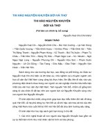 THI HÀO NGUYỄN KHUYẾN ĐỜI VÀ THƠ
